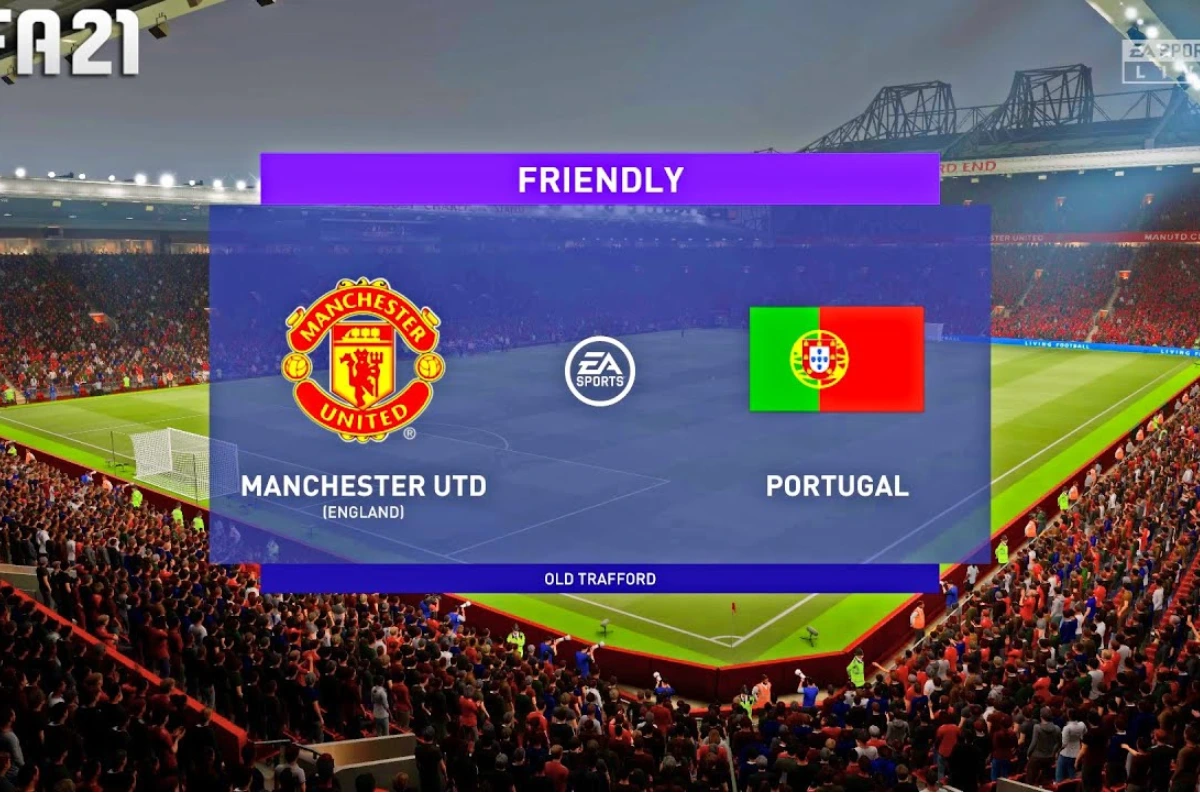 Manchester United Football Team vs Portugal Team