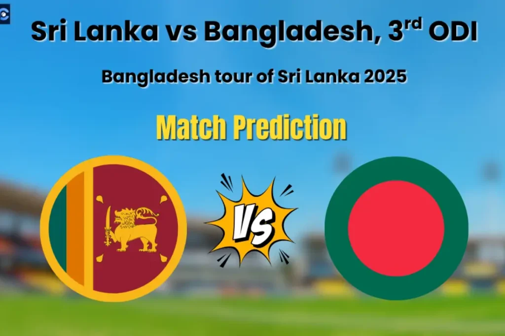 Sri Lanka vs Bangladesh 3rd ODI 2025: Full Match Analysis