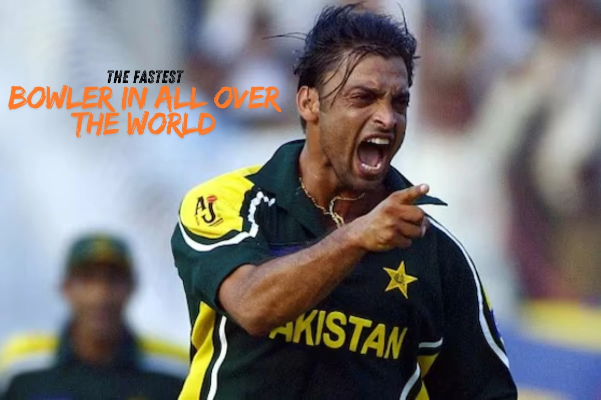 The bowling speed records of Shoaib Akhtar