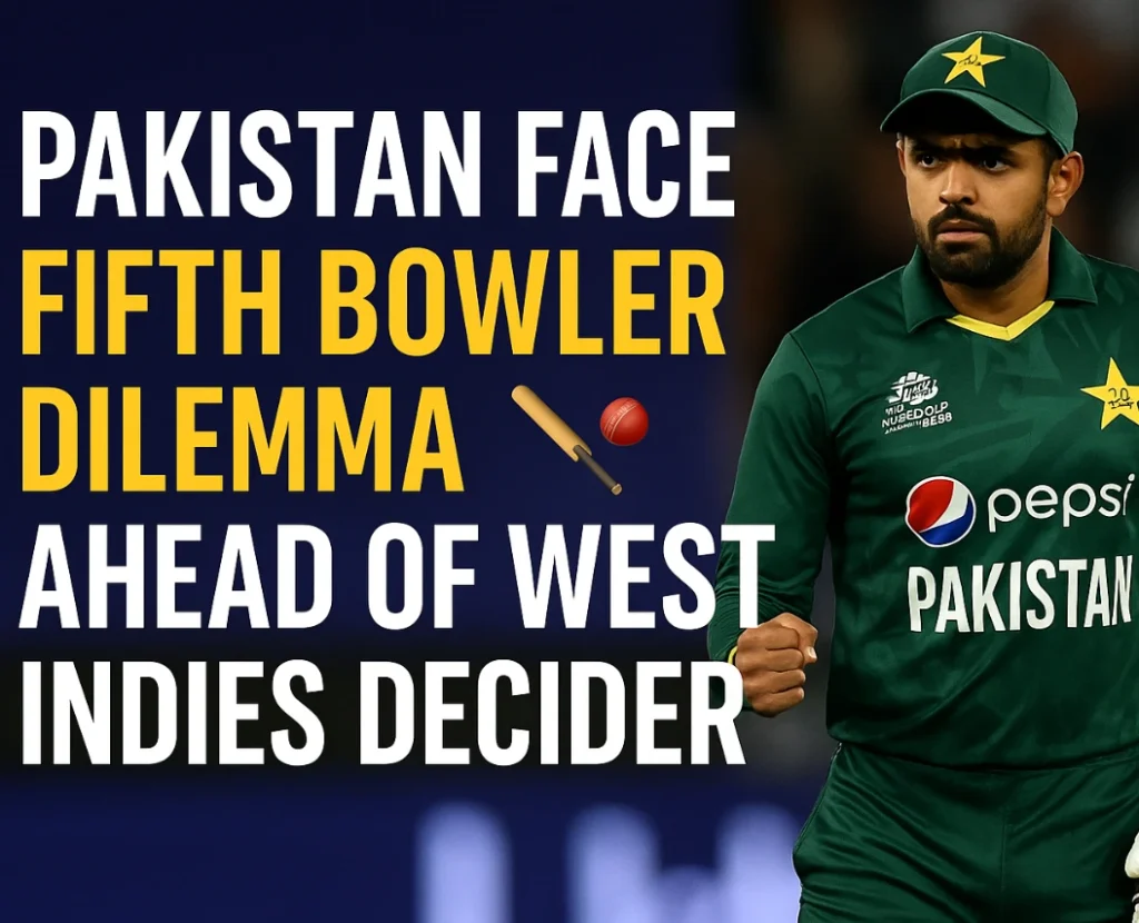 Pakistan’s Fifth Bowler Dilemma