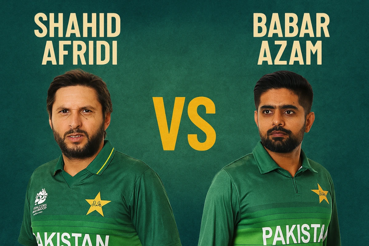 Afridi vs Babar